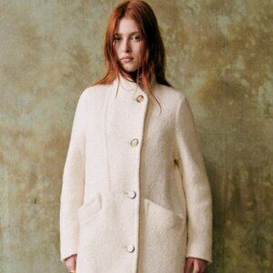 Sezane Arsene wool coat NWT